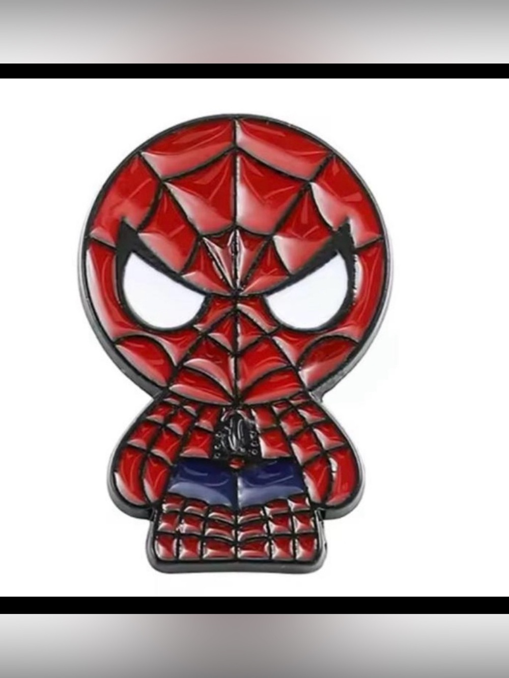 $2 Red Spider Hero Enamel Pin $2 WITH ANY $10 ORDER OR MORE